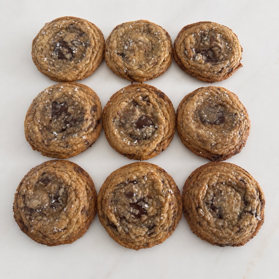 Brown Butter Chocolate Chunk Cookies